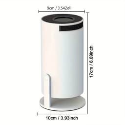 Mini Projector met WiFi & Bluetooth 5.1 – Mini Beamer 720P Native, Ondersteunt 1080P Full HD – Draagbare Projector met 180° Draaibaar Design – Thuisbioscoop Beamer, Home Cinema & Filmprojector voor Slaapkamer, Woonkamer & Buiten — thumbnail 2