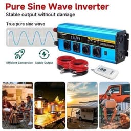Beamer - Projector - Mini Projector - Full HD Native 1080P - met 120-inch E-ALR Projectorscherm & Stand – Outdoor Camping & Home Theater – EU Plug — thumbnail 2