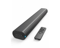 Vizual Soundbar – Soundbars voor TV – TV Speakers – Sound Bar – Soundbar met Bluetooth 5.3 – AUX – Compact 56 cm – Zwart