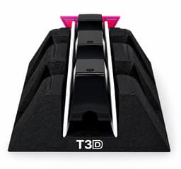 T3D GTA 6 Controller & Charching Dock Behuizing - Geschikt voor PS5 DualSense – ps5 controller Standaard – Zwart — thumbnail 3