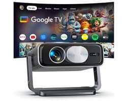 Beamer Smart 3000 ANSI Lumen - Full HD 1920 x 1080 Resolutie - LED Lichtbron - Voor Thuisbioscoop En Gaming