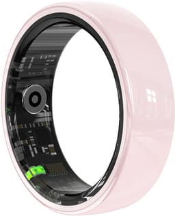 WizBay Premium Select® Keramische Smart Ring - Hartslag, Slaap & Zuurstof - Gesture Control - 5ATM - Android/iOS - Roze - Size 7 — thumbnail 3