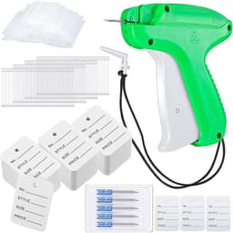 Labeling Gun, Staple Gun, Folding Gun, Labeling Machine with 5 Spare Needles, 2000 Staple Thread and 200 Clothing - ShopVlot — thumbnail 1