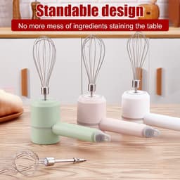 Blender-garde-2-in-1 draadloze elektrische blender, draagbare multifunctionele keukenmachine, kan worden gebruikt om eieren te mixen, slagroom te kloppen, knoflook te hakken, enz — thumbnail 2