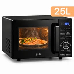 Joula Combi Magnetron Vrijstaand 25L - Heteluchtoven en Grill - Zwart — thumbnail 3