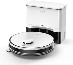ILIFE - V20 Robotstofzuiger - Automatische stofzuiger met dweilfunctie - Slimme lasernavigatie - Robotstofzuiger met dweilfunctie — thumbnail 1