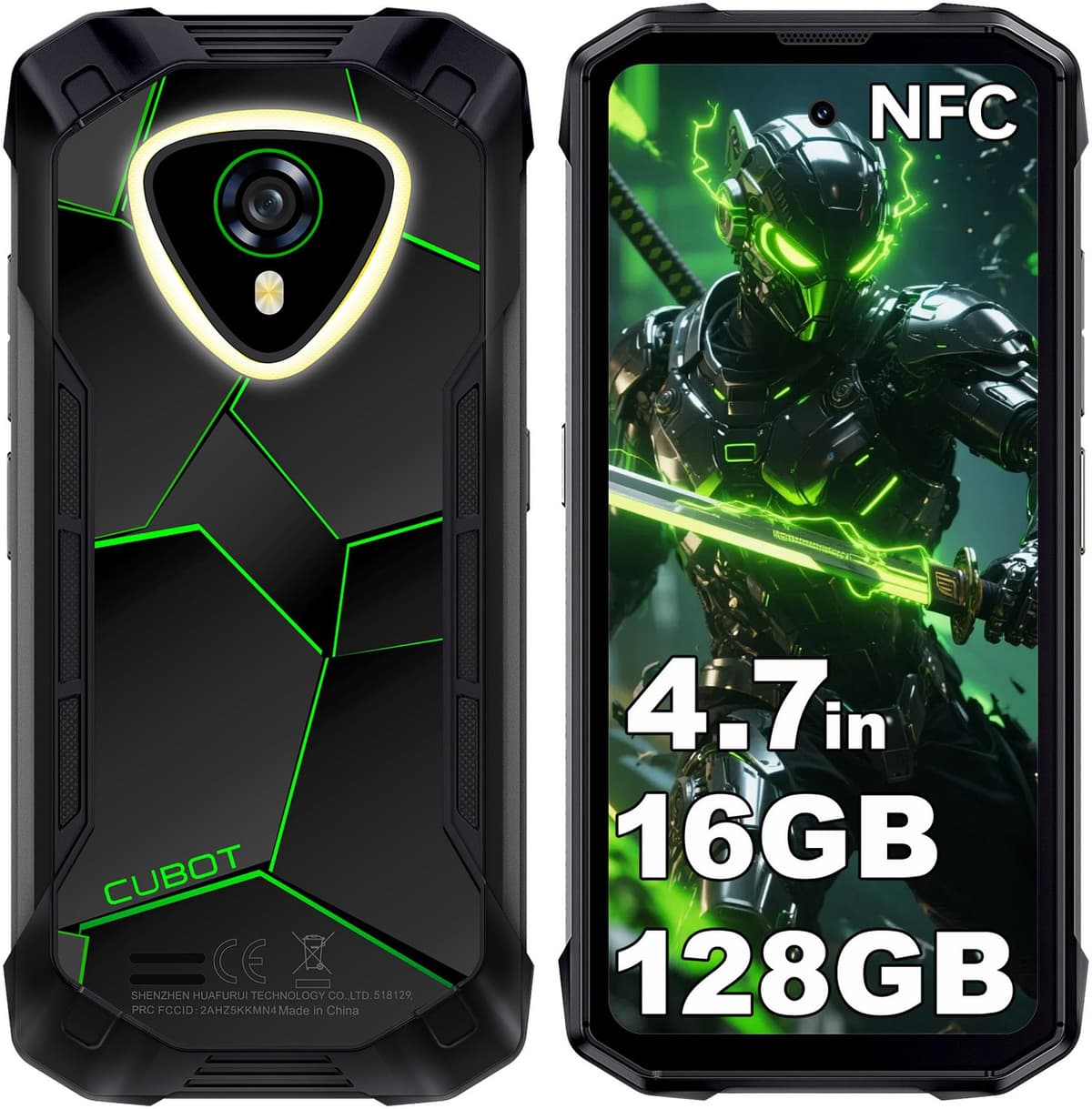 CUBOT KingKong MINI4 4G Smartphone,16GB+128GB-4,7"90Hz HD+ scherm-48MP Camera-4700mAh,Android15 — afbeelding 1