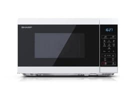 Sharp YC-MS02E-W magnetron Zwart, Wit Solo-magnetron Aanrecht 20 l 800 W