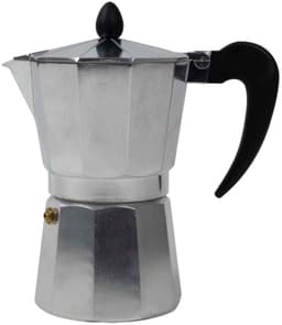 Cookinglife Percolator 5-6 Kopjes - Mokkapot - Aluminium En Kunststof - Grijs/Zwart, Gas/Elektrisch/Halogeen/Keramisch - Aromatische Espresso 300 ml — thumbnail 1