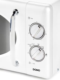 Magnetron - Gerechten opwarmen en bereiden - Snel maaltijden klaarmaken - Ontdooifunctie - 25 liter - Wit — thumbnail 2