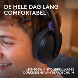 LOGITECH G G G325 Lightspeed 981-001524 Over-ear Draadloze hoofdtelefoon Met Noise-cancelling Zwart — thumbnail 5