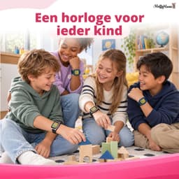 MuffyMouse D8 Horlogebandje – Smartwatch Bandje voor GPS Horloge Kind – Kinder Smartwatch – Geweven – Groen — thumbnail 2
