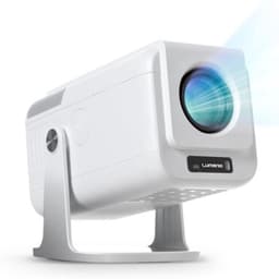Mini Beamer 1080p Full HD - LED Projectie - 1920 x 1080 Resolutie - Wit - Voor Thuisbioscoop En Zakelijk Gebruik — thumbnail 1