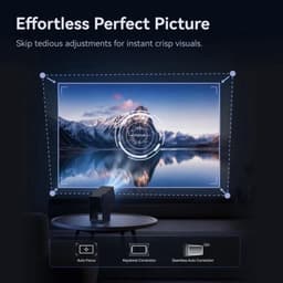 Beamer Draagbaar - 500 ANSI Lumen - 1080P Full HD Resolutie - LCD - Voor Thuisbioscoop En Outdoor — thumbnail 4