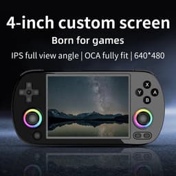 DeltaMerch Spelcomputer - Game Console - Gaming - 5000+ Games - 64 GB - WIFI & Bluetooth - Mini-HDMI - Ook voor onderweg - Zwart — thumbnail 3