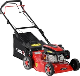 YATO YT-85502 Benzinemaaier - Zelfrijdend - 2.4 kW Loncin Motor - 46 cm Maaibreedte - 3-in-1 Mulching — thumbnail 1