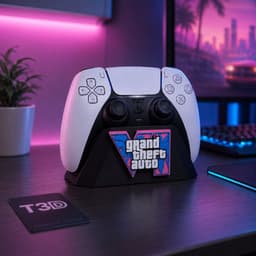 GTA 6 Controller standaard - Geschikt voor PS5 DualSense - ps5 controller Standaard - Zwart — thumbnail 4