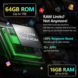 OUKITEL G3 Outdoor Smartphone 16GB RAM-64GB ROM-6300mAh batterij-6.0 inch HD-4G — thumbnail 4