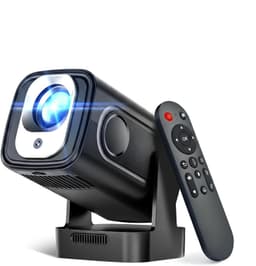 Draagbare Beamer - 4K met Native 1080P - Mini Projector - Draagbare Mini Beamer - Zwart - 19cm x 16cm x 14cm — thumbnail 1