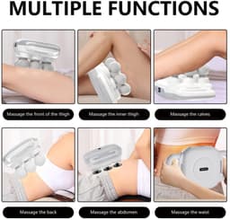 Draagbare Massage Gun met 18 Massagekoppen en 50 Snelheden — thumbnail 2