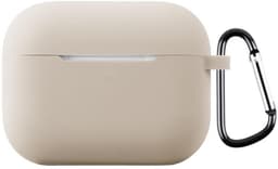 Telestore - hoesje geschikt voor AirPods Pro 3 soft case cover - Kaki - TPU hoesje Beschermhoes - AirPods Pro 3 Cover - AirPods Pro 3 hoesje - Geschikt voor Apple AirPods Pro 3 - gel hoesje met sleutelhanger — thumbnail 1
