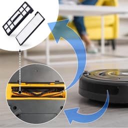 4 Stuks Filters Replacement Geschikt voor Eufy X10 Pro Omni - Stofzuiger onderdeel - Filters — thumbnail 5