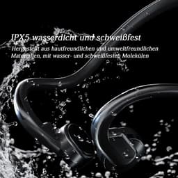 Nieuwe bekabelde headset met botgeleiding zonder oorhaak, high-definition digitale headset Geschikt voor gesprekken op computers, mobiele telefoons en tablets — thumbnail 3