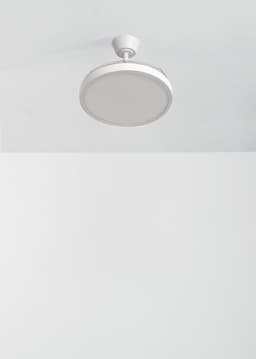 CREATE - Plafondventilator 40W stil met intrekbare bladen met licht - Ø91cm - Wit - Afstandsbediening - WIND CLEAR STUDIO — thumbnail 5