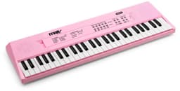Keyboard Piano - MAX KD54 Keyboard met 54 toetsen - Kinder piano - Oplaadbare accu - Roze — thumbnail 1