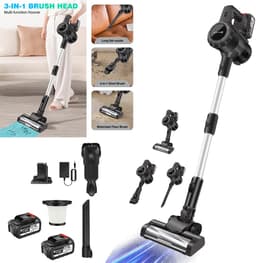 DayPlus 3-in-1 Draadloze Stofzuiger met 30KPa Zuigkracht, 3800W Motor en LED Verlichting — thumbnail 3