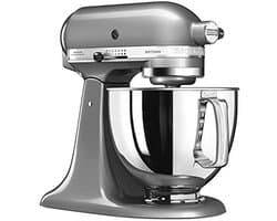 KitchenAid 5KSM125ECU Stand Mixer, steel, Silver