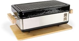YAKINIKU Shichirin PRO - MEDIUM - Rechthoekig - Konro & Yakitori Grill - 2-6 Personen - Dubbelwandig Keramiek — thumbnail 1