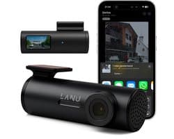 Dashcam Pro WiFi - 2K - Dashcam voor Auto - 1.5" Display - Nachtzicht & Botsingdetectie - Looprecording - Incl. 64GB SD-kaart