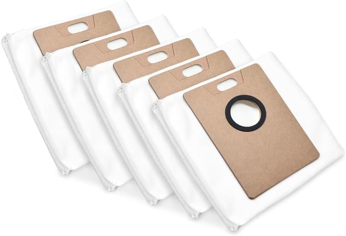 Vervangende Onderdelen - Stofzakken - 5 stuks - Geschikt voor Tapo RV20 Max Plus/Tapo RV20 Max/Tapo RV30 Max Plus/Tapo RV30 Max Robotstofzuiger - Accessoire — afbeelding 1