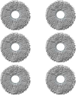 Veeg voor Roborock Qrevo / Qrevo MaxV / Qrevo S / Qrevo Curve / Saros 10R [set 6] Herbruikbare wasbare dweil — thumbnail 1