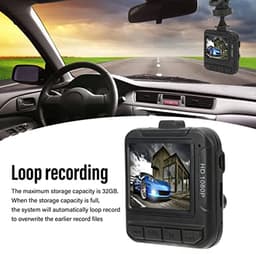 Dash Cam 1080P FHD voor Auto met Bewegingsdetectie en Spraakopname — thumbnail 5