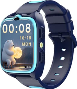 Blackview Z30 - Smartwatch - Kindersmartwatch - 1,75 inch IPS scherm - 4G - GPS - 800 mAh - IP68 waterdicht - Bluetooth 5.3 - Blauw — thumbnail 1