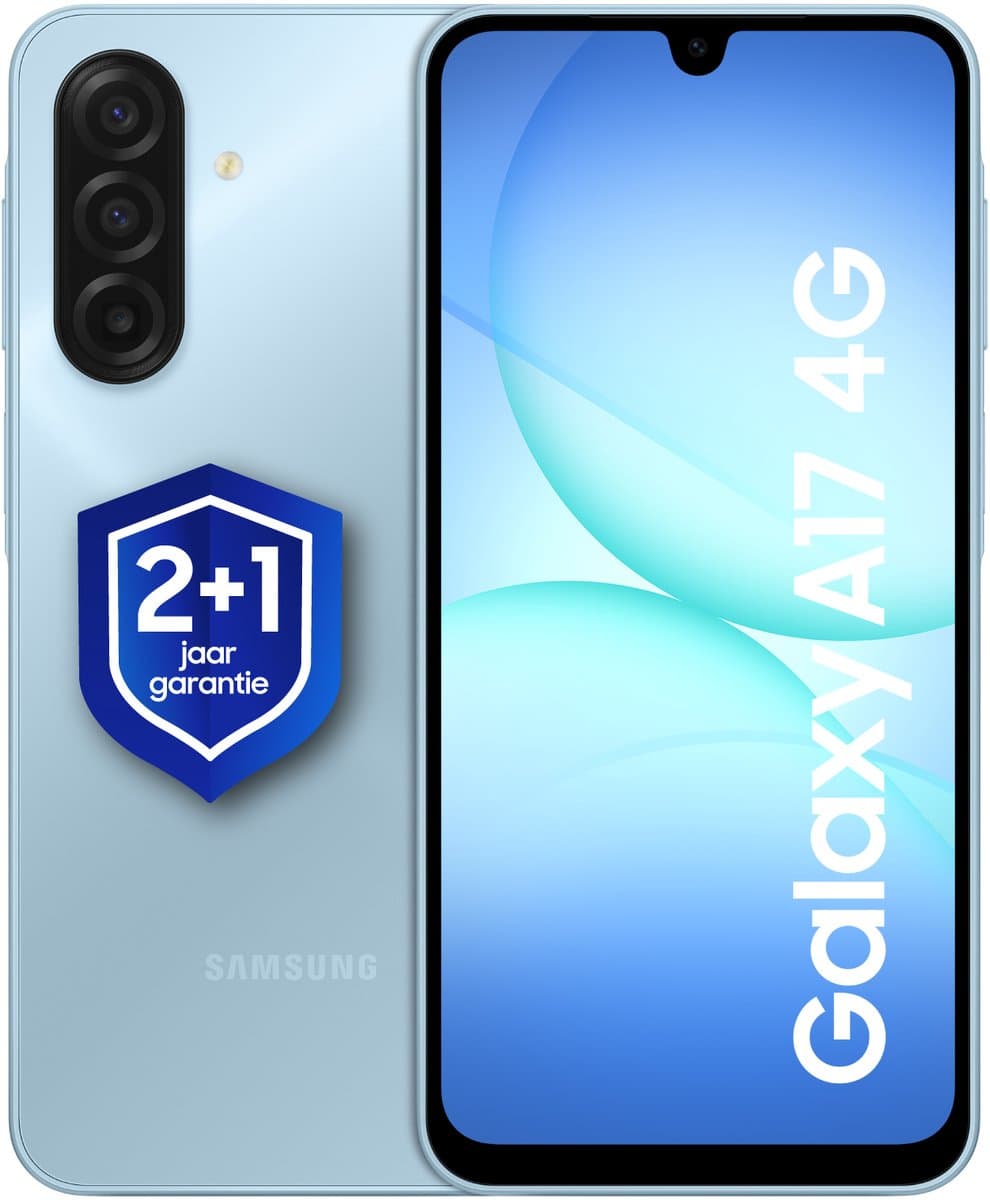 Samsung Galaxy A17 4G - 128GB - Light Blue + 1 jaar extra garantie — afbeelding 1