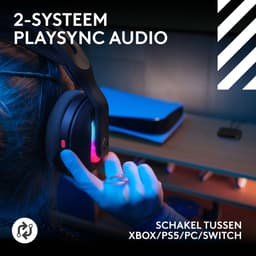 LOGITECH G Astro A20 X LIGHTSPEED On-ear Draadloze hoofdtelefoon Zwart — thumbnail 2
