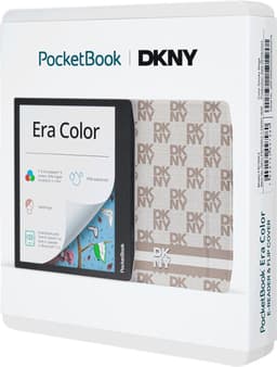 PocketBook Era Color e-reader – 7 inch E Ink Kaleido 3 kleurenscherm – 32 GB – waterdicht – Smoky Beige – DKNY editie incl. designhoes — thumbnail 4