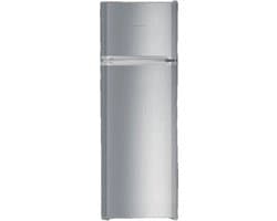 Liebherr CTele 2931 - Koel-vries combinatie - Vrijstaand - 270 L - E - Zilver