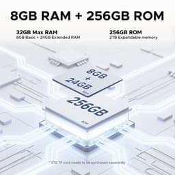 DOOGEE Tab E3 Pro Tablette avec Clavier Android 15 13"+90Hz Helio G100 Octa-Core,32GB RAM+256GB ROM 11000mAh Batterij Metalen Behuizing,Grijs — thumbnail 4