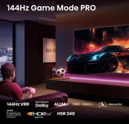 Hisense 43E7Q PRO - 43 inch - 4K QLED - 144hz - 2025 - Smart TV — thumbnail 4