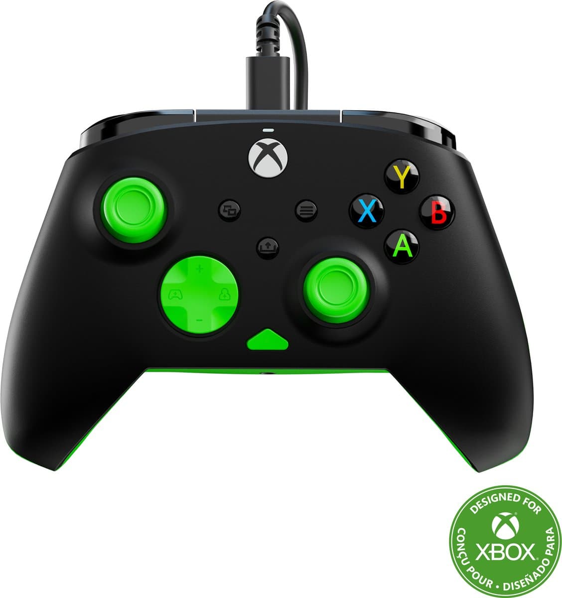 Turtle Beach Rematch Core - Controller - PC, Xbox Series X|S, Xbox One - Zwart/Groen — afbeelding 1