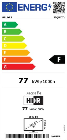 Salora 55QLEDTV Smart Televisie — thumbnail 2