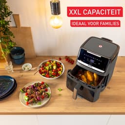 Tefal Easy Fry Silence XXL EY846H - Stille Airfryer XXL 7L - 1700W - 43 dB - 10 Programma's - 55% Sneller - Voor 8 Personen — thumbnail 2