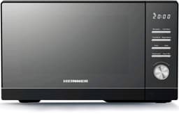 Heinner Vrijstaand Magnetron 25L – 800 W – 5 Vermogensniveaus – 8 Automatische Programma’s – Ontdooifunctie – Timer – Spiegelglas – Zwart — thumbnail 1
