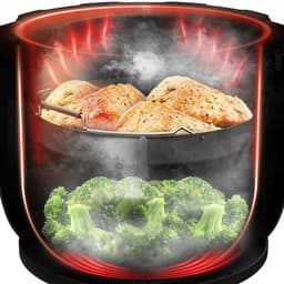 Moulinex Cookeo Infinity CE97GUF0 – Multicooker - 17-in-1 – Snelkoken & airfryer – 6L – Recepten met MyMoulinex app — thumbnail 5
