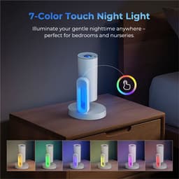 ETOE Starfish Plus-projector met ingebouwde Google TV, 140° rotatie, automatische schermaanpassing en aanraakgevoelig nachtlampje — thumbnail 3