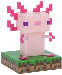 Minecraft Axolotl Icon Light – Officieel Gelicentieerde Vrijstaande Bureaulamp, Gamingkamer Decor & Nachtlamp Cadeau voor Jongens en Meisjes- Paladone — thumbnail 3